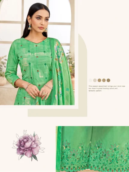 Elegant Karachi salwar suit – premium Pakistani salwar suit by ELIBAS