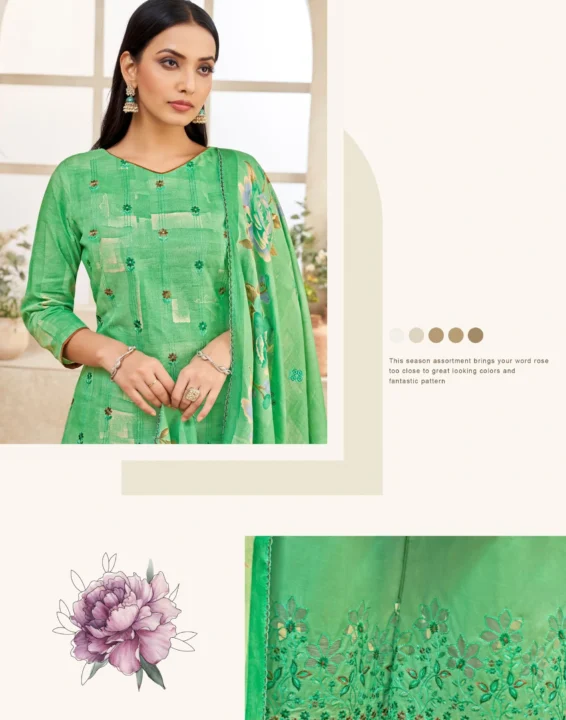 Elegant Karachi salwar suit – premium Pakistani salwar suit by ELIBAS